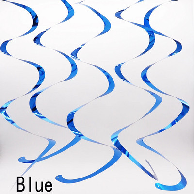 6Pcs Happy Birthday DIY ukrasni metalni stropni viseći kovitlac za Baby Shower vjenčanje Halloween rođendanska zabava