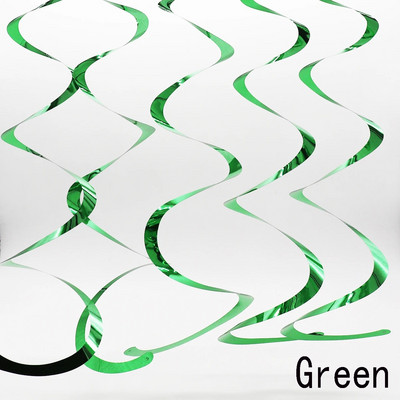 6Pcs Happy Birthday DIY ukrasni metalni stropni viseći kovitlac za Baby Shower vjenčanje Halloween rođendanska zabava