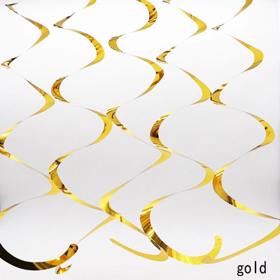 6Pcs Happy Birthday DIY ukrasni metalni stropni viseći kovitlac za Baby Shower vjenčanje Halloween rođendanska zabava