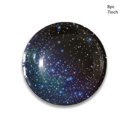 Universum Kaheksa planeeti Garlandid Öine Tähistaeva teema Bänner Kosmos Galaktika Palju õnne sünnipäevaks Peokaunistus Lapsed Poisid Tee ise rippuv lipp