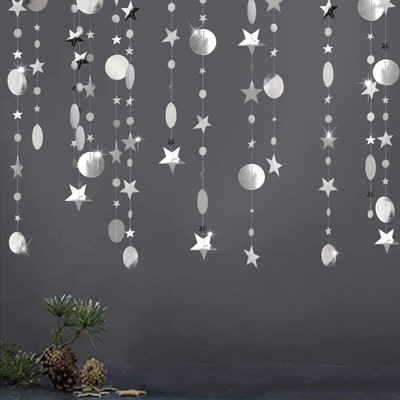 13 jalga kuldne Twinkle Little Star Party Garlands Glitter Rippuvad Kuu tähed Kaunistused Lapsed Sünnipäev Baby Shower Ramadan EID Party