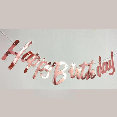Sünnipäevapeo Paberist punutud bännerid Lipud Ühendatud tähed Palju õnne sünnipäevaks Bänner Poistele Tüdrukutele Rippuvad Dekoratsioonitarbed