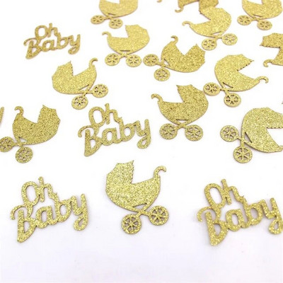 Oh Baby Car Confetti Baby Shower Party Gold Oh Baby Confetti Decorat Jungle Animal Birthday Party Decoration