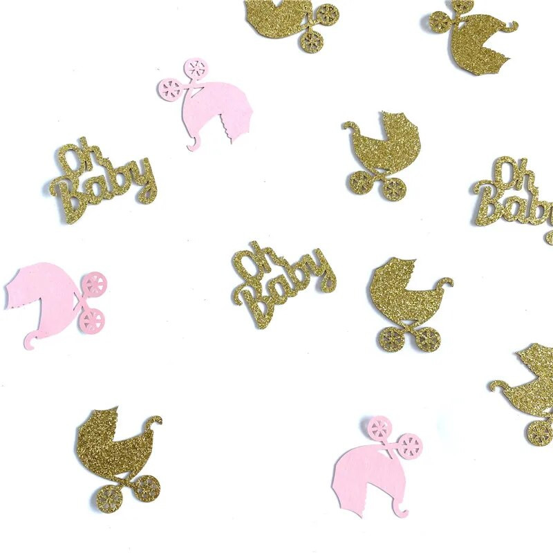 Oh Baby Car Confetti Baby Shower Party Gold Oh Baby Confetti Decorat Jungle Animal Birthday Party Decoration