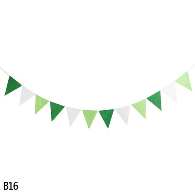 12 zászló függő transzparens filcszövet füzér falra akasztó sármány zászló zászló babaváráshoz esküvői születésnapi parti dekoráció