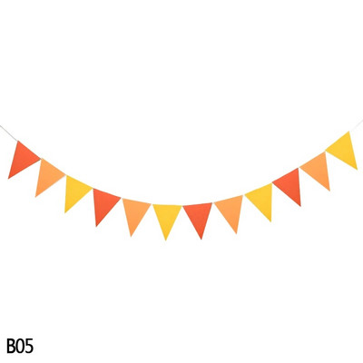 12 zászló függő transzparens filcszövet füzér falra akasztó sármány zászló zászló babaváráshoz esküvői születésnapi parti dekoráció