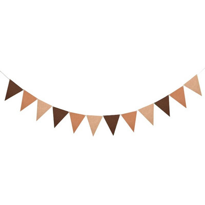 12tk/komplekt 13*17cm lipud nöörid vildist bänner vanikud Sünnipäevapunn Baby Shower Pulmapeokaunistused