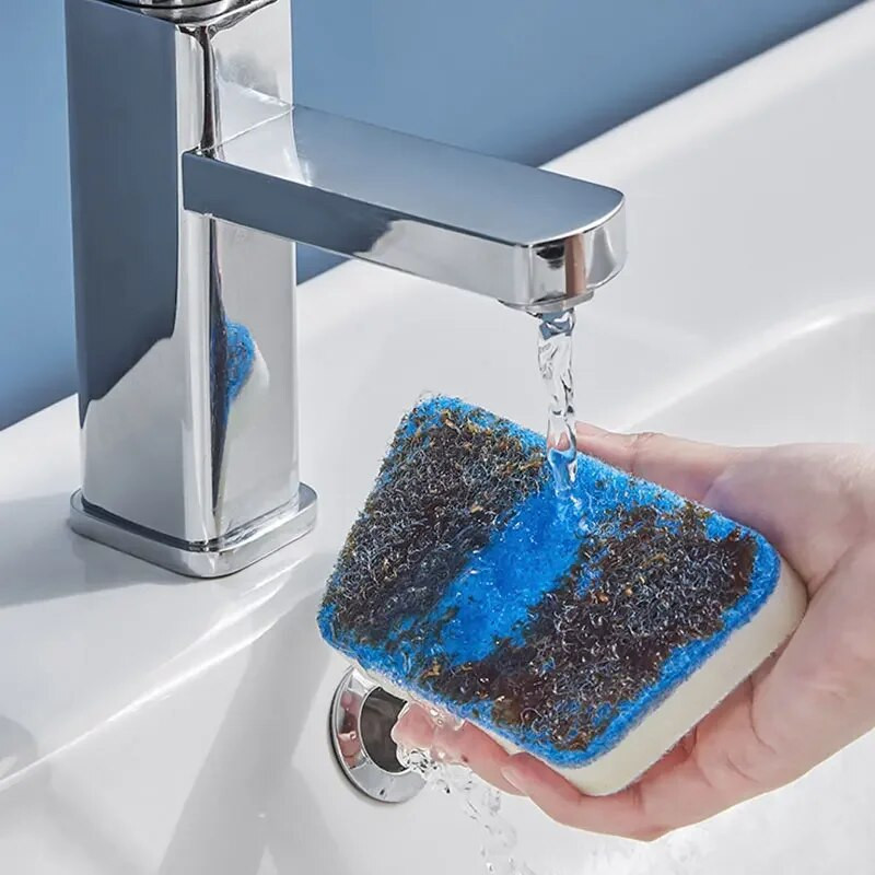 Daugiafunkcis vonios sienų šepetys ilga rankena Nuimamas buitinis grindų vonios šepetys Keraminių plytelių kempinės valymo šepetys