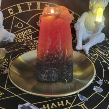Altar Bowl Witch Κηροπήγιο Πιάτο Κηροπήγιο Βωμός Δίσκος σερβιρίσματος Μαντικά Εργαλεία Προμήθειες μάγισσας για Τελετές Διακοσμήσεις