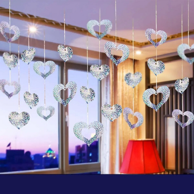 100 tk. Pulmapeo kaunistus Dekoratsioon Õhupall Vihma Siidist litriga ripats Pulmatarbed Pulmatoa kaunistus