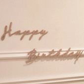 1 db Nem szőtt születésnapi transzparens falmatrica betűk