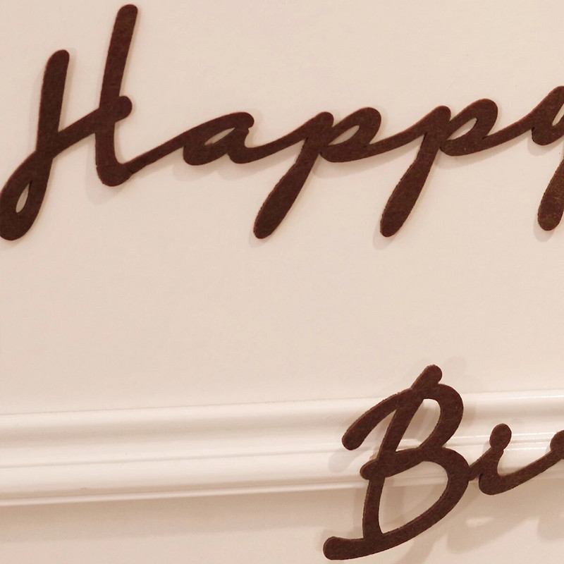 1 db Nem szőtt születésnapi transzparens falmatrica betűk