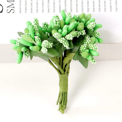 12 db porzócukor Kézzel készített kézimunka Művirágok Esküvői Karácsonyi dekoráció Barkács koszorú díszdoboz Scrapbooking hamis virág