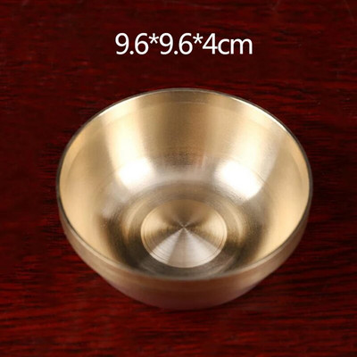 Vario Tibeto dubenėlio Budos mokiniai aprūpins vandeniu meditacijai skirta mini žalvario taurė namų stalo puošmena