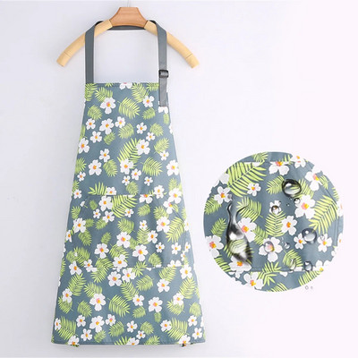 Nauja medvilninė drobė, madinga vandeniui atspari prijuostė Virtuvės prijuostės Moterims Vyrams Maisto gaminimas Moterims Suaugusiųjų Liemuo Plonas Kvėpuojantis Vyriškas darbas