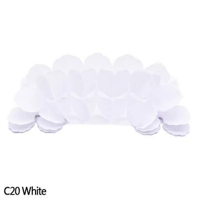 1 db 3,6 m-es színes négylevelű lóhere papírfüzérek babazuhany otthoni bulihoz Esküvői Fesztivál dekorációs papír húzós zászló