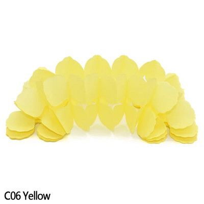 1 db 3,6 m-es színes négylevelű lóhere papírfüzérek babazuhany otthoni bulihoz Esküvői Fesztivál dekorációs papír húzós zászló