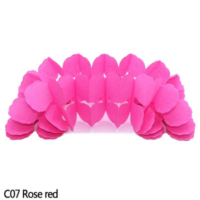 1 db 3,6 m-es színes négylevelű lóhere papírfüzérek babazuhany otthoni bulihoz Esküvői Fesztivál dekorációs papír húzós zászló