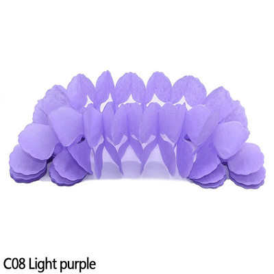 1 db 3,6 m-es színes négylevelű lóhere papírfüzérek babazuhany otthoni bulihoz Esküvői Fesztivál dekorációs papír húzós zászló