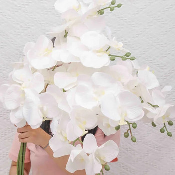 Αξεσουάρ διακόσμησης flores artificiales Τεχνητή πεταλούδα ορχιδέα λουλούδια σκώρος ορχιδέες ψεύτικα λουλούδια διακόσμηση σπιτιού Γάμος