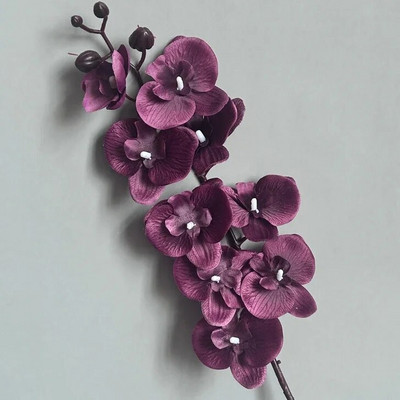 Accesorii de decorare flores artificiales Fluture artificiale Orhidee Flori Molie Orhidee Flori false Decor pentru casa nunta