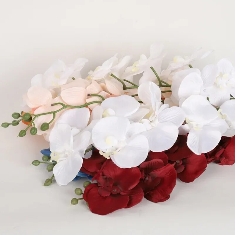 Accesorii de decorare flores artificiales Fluture artificiale Orhidee Flori Molie Orhidee Flori false Decor pentru casa nunta