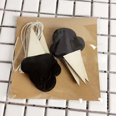 10 buc/lot INS înghețată pandantiv din lemn bricolaj perdeaua suspendată pentru decorare pentru cameră pentru copii Banner din lemn, decorație pentru agățat pe perete pentru petrecerea de aniversare