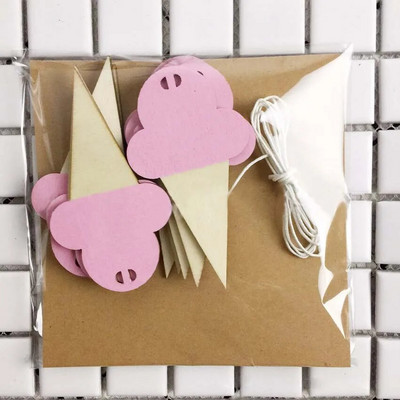 10 buc/lot INS înghețată pandantiv din lemn bricolaj perdeaua suspendată pentru decorare pentru cameră pentru copii Banner din lemn, decorație pentru agățat pe perete pentru petrecerea de aniversare