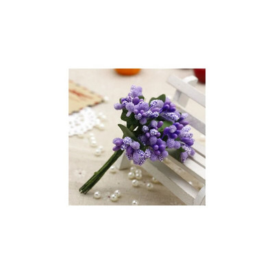 Simulatsioon Väike marjakimp pruudi pulm isetegemine turism Armsad tähelilled Garland Käsitsi valmistatud dekoratiivmaterjali terad