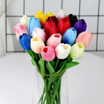 5/10 τεμ. Tulip Artificial Tulip Bouquet PE Foam Fake Flowers Διακόσμηση Σπίτι Κήπος Υπνοδωμάτιο Διακόσμηση για πάρτι γάμου Μπουκέτο λουλουδιών