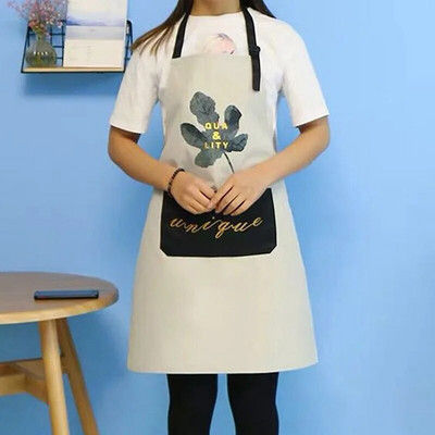 Prugasta kuhinjska pregača Vodootporna pregača za žene Delantal za odrasle Pregača za kuhanje u kući Pečenje u kafiću Pregača za čišćenje Kuhinjski pribor