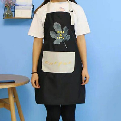 Prugasta kuhinjska pregača Vodootporna pregača za žene Delantal za odrasle Pregača za kuhanje u kući Pečenje u kafiću Pregača za čišćenje Kuhinjski pribor