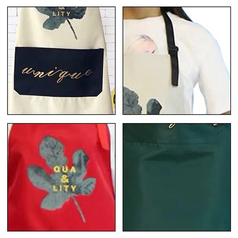 Prugasta kuhinjska pregača Vodootporna pregača za žene Delantal za odrasle Pregača za kuhanje u kući Pečenje u kafiću Pregača za čišćenje Kuhinjski pribor