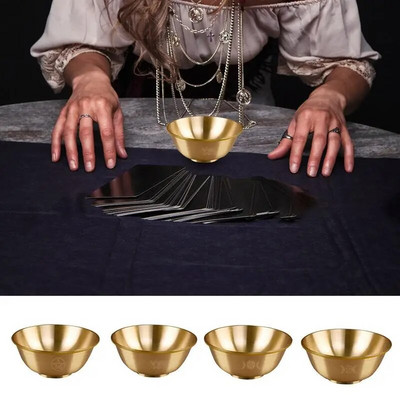 Купа за горелка за тамян Олтар Купа за дарения за ритуална употреба Чаша за размазване на горелка за тамян Медна купа за декорация Молитвени партита