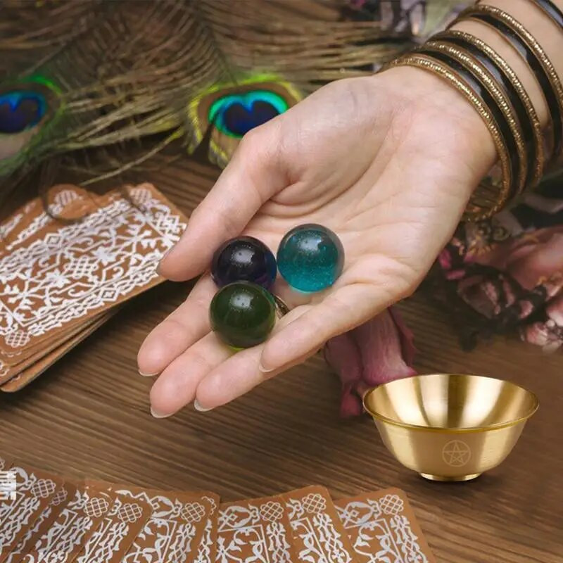 Zdjela za kadionicu Žrtvenik za žrtvenik za ritualnu upotrebu Čaša za razmazivanje kadionice Bakrena zdjela za dekoraciju Molitvene zabave