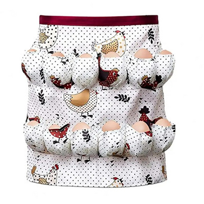 Munakoristussmock Farmi munakogumiskott Vastupidav mitme taskuga munade kogumise põll kodulinnufarmi tööks Kanapart