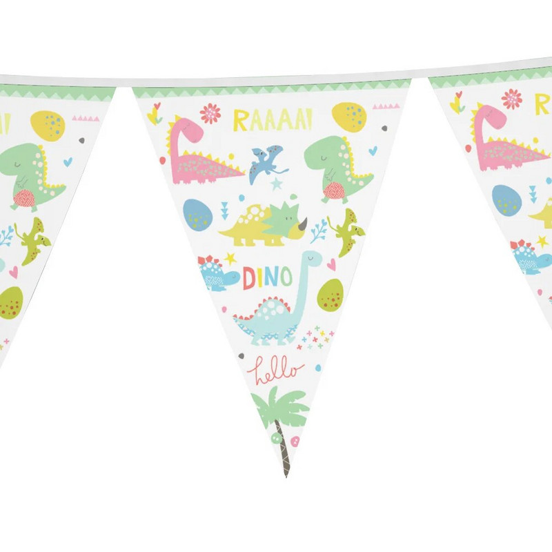 10 lippu/pakk Armas dinosaurus/panda/ükssarvik vimpliloomad paberlipud palju õnne sünnipäevaks lapsed eelistavad peotarbeid