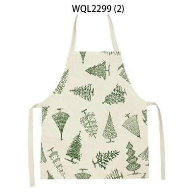 Kalėdinės prijuostės Lininės Moteriškos virtuvės prijuostės Kepimo reikmenys Namų dekoravimas Vyriškas prijuostės vaikiškam Naujųjų metų Kalėdų dovanos