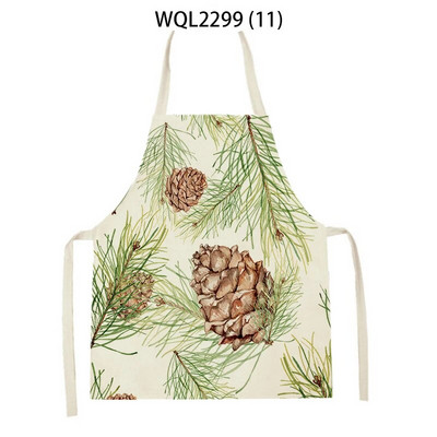 Kalėdinės prijuostės Lininės Moteriškos virtuvės prijuostės Kepimo reikmenys Namų dekoravimas Vyriškas prijuostės vaikiškam Naujųjų metų Kalėdų dovanos