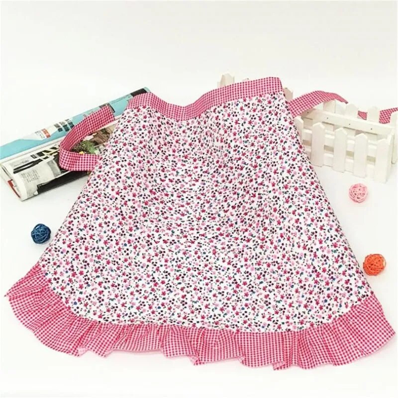 Kuhinjska pregača kratkog struka Čipkani kostim služavke s biberom do pola struka s poklonima za zabavu u kuhinji za žene konobarice