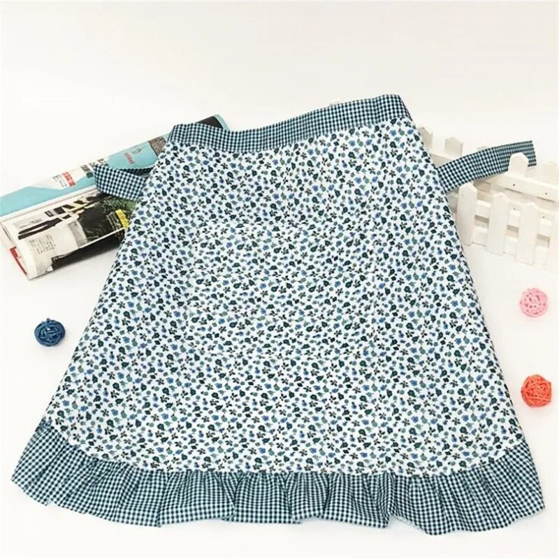 Kuhinjska pregača kratkog struka Čipkani kostim služavke s biberom do pola struka s poklonima za zabavu u kuhinji za žene konobarice