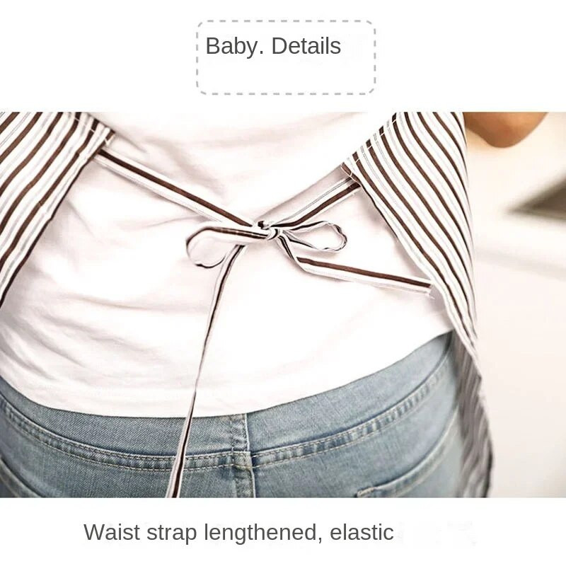 Kreatív rajzfilm Kéztörlő kötény Vízálló olajálló nőknek Férfi Szakács Munka Kötény Grill Étterem Bolt Kávézók Konyha