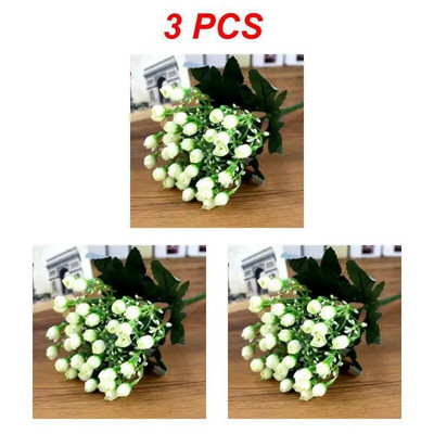 1–4 TK 27 cm roosist siidist pojengi kunstlillede kimp, 36 pead, 1 hunnik odavaid võltslilli kodu pulmakaunistuseks