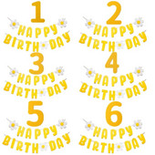 Százszorszép léggömb Boldog születésnapot