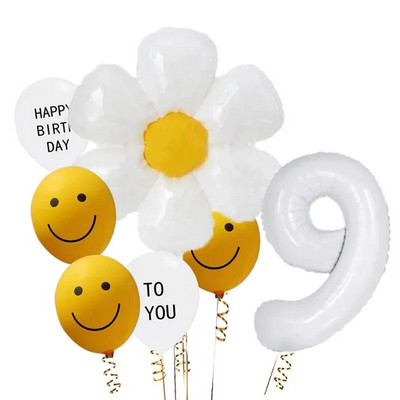 Százszorszép léggömb Boldog születésnapot