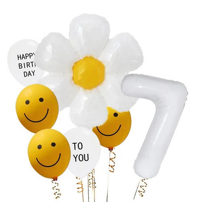 Százszorszép léggömb Boldog születésnapot