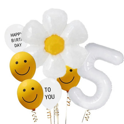 Százszorszép léggömb Boldog születésnapot