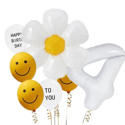 Százszorszép léggömb Boldog születésnapot