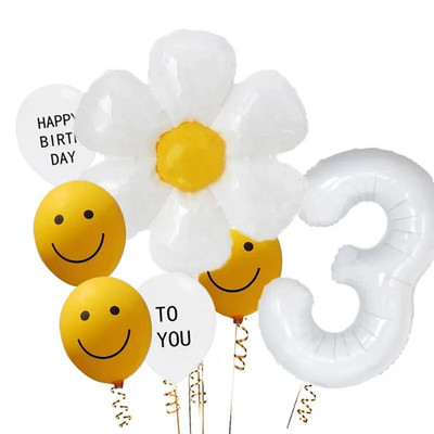 Százszorszép léggömb Boldog születésnapot