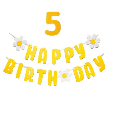 Százszorszép léggömb Boldog születésnapot